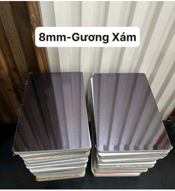 8mm-Gương Xám